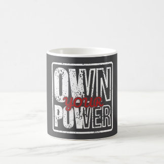 Mug Magic Possédez Votre Pouvoir – Conception de Citation Mo