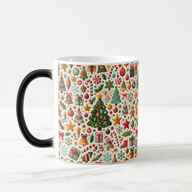 Mug Magic Poubelles de Noël (Gauche)