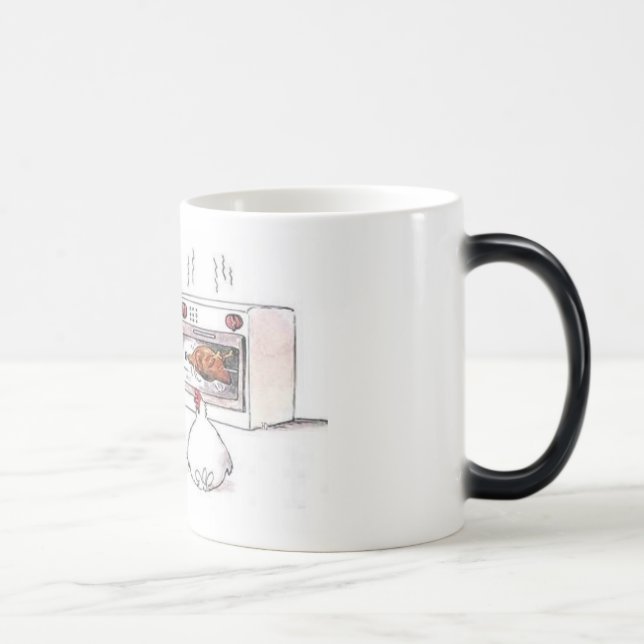 Mug Magic poulet-horreur-film (Droite)