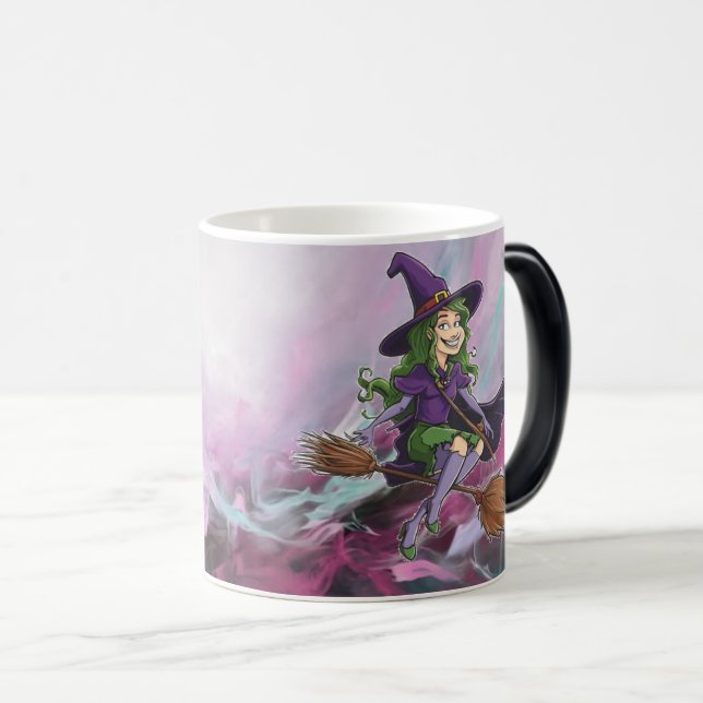 Mug Magic Poussettes de café d'Halloween (Devant droit)