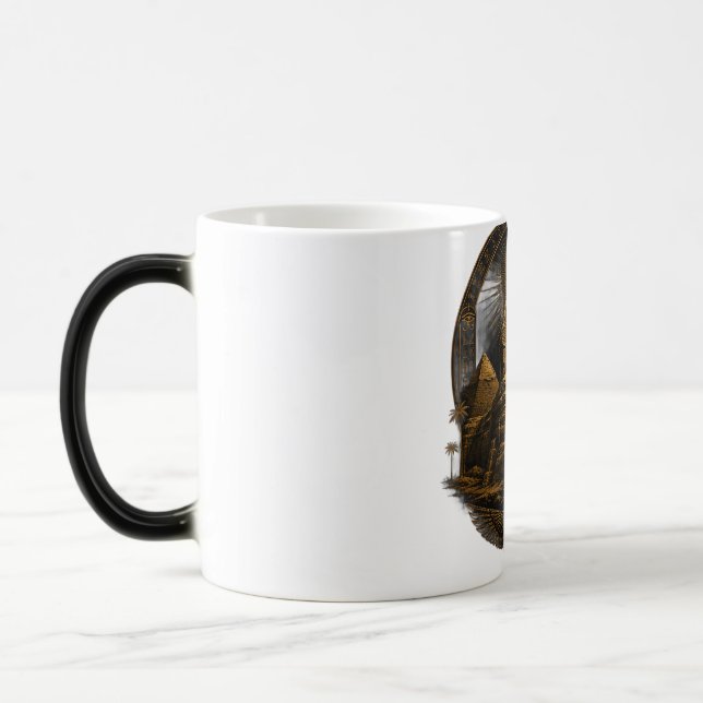 Mug Magic Pouvoir Tranquille | Grande Design Sphinx Egypte (Gauche)