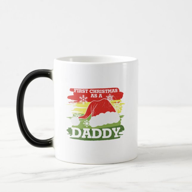 Mug Magic Premier Noël Comme Papa - Nouveau Papa (Gauche)