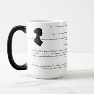 Mug Magic Premières lignes des romans de Jane Austen