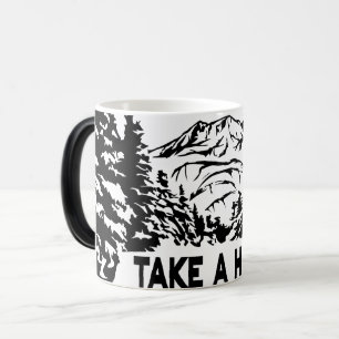Mug Magic Prenez une citation Hippique paysage montagnard mo