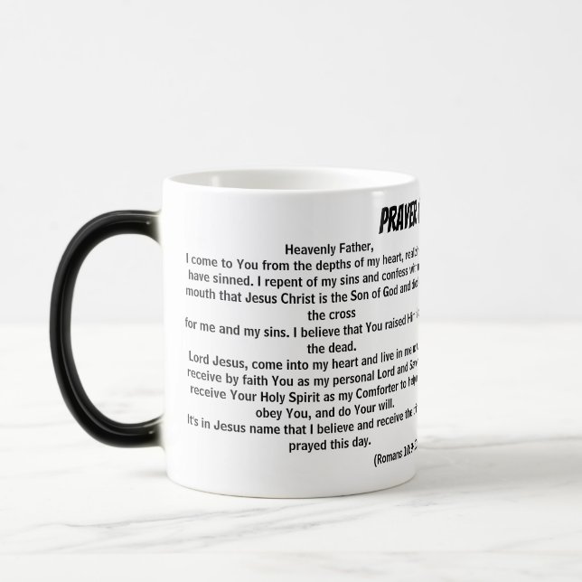 MUG MAGIC PRIÈRE DE SALUT (Gauche)