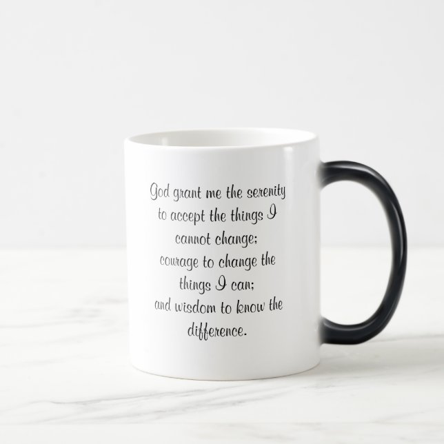 Mug Magic Prière de sérénité (Droite)