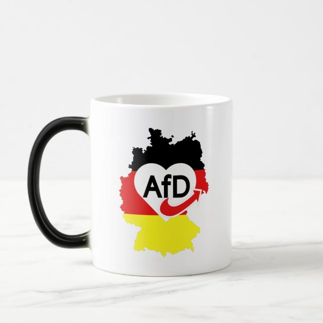 Mug Magic Pro AFD Deutschland | T-shirt alternatif de l'épin (Gauche)