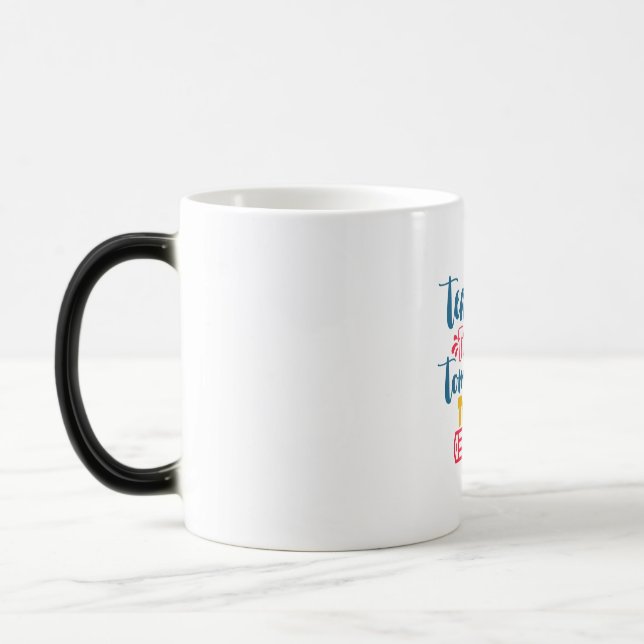 Mug Magic Professeur Cadeaux | Contact enseignant demain auj (Gauche)