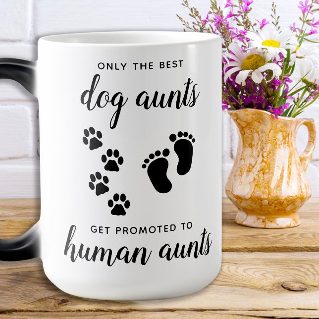 Mug Magic Promu Tante Chien À La Révélation De Grossesse Tan (Créateur téléchargé)