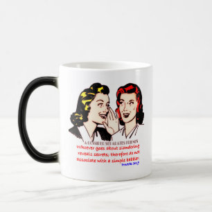 Mug Magic Proverbes 20:19- Un Gossier Sépare Les Amis