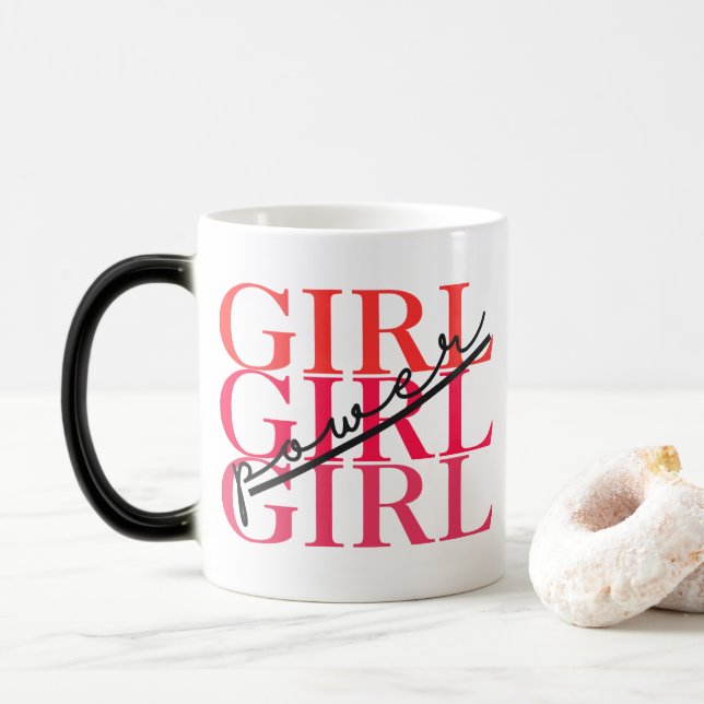 Mug Magic puissance des filles (Avec donut)