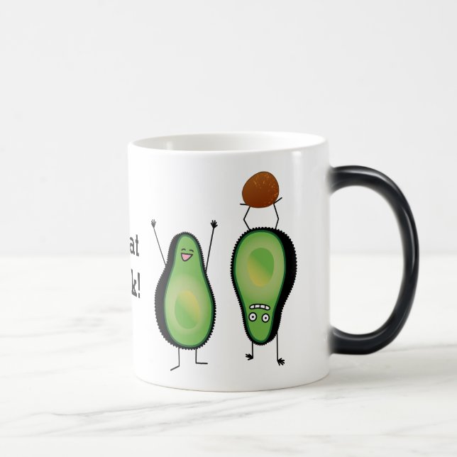 Mug Magic Puits vert encourageant drôle d'appui renversé (Droite)