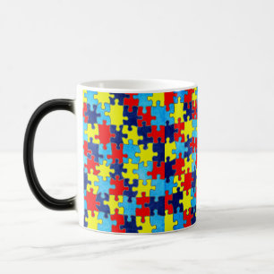 Mug Magic Puzzle d'Autism Aware par Shirley Taylor