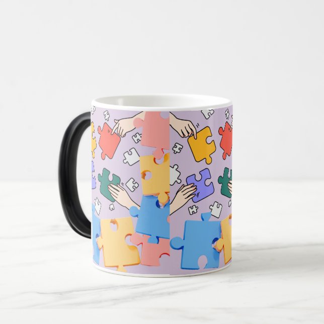 Mug Magic puzzles (Devant gauche)