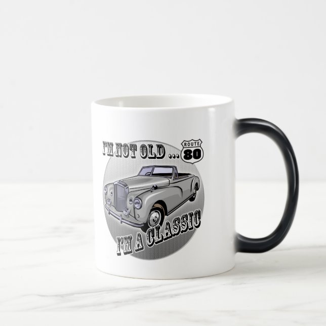 Mug Magic quatre-vingtième T-shirts et cadeaux (Droite)