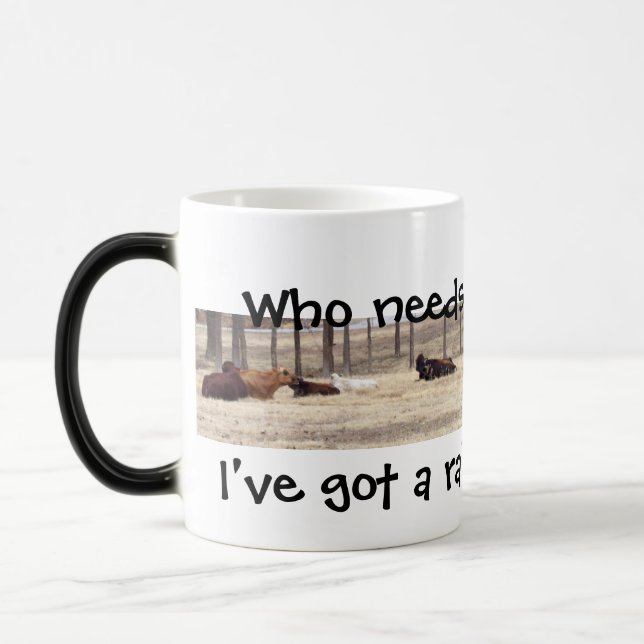 Mug Magic Rain-Maker (Les Vaches Sont Au Pied) (Gauche)