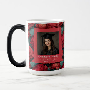 Mug Magic Ranunculus Floral Diplômé de Collège Tendance