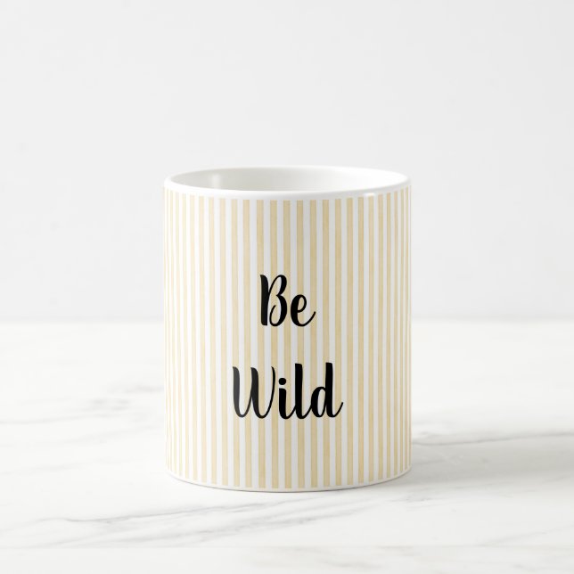 Mug Magic Rayures Jaunes Sauvages (Centre)