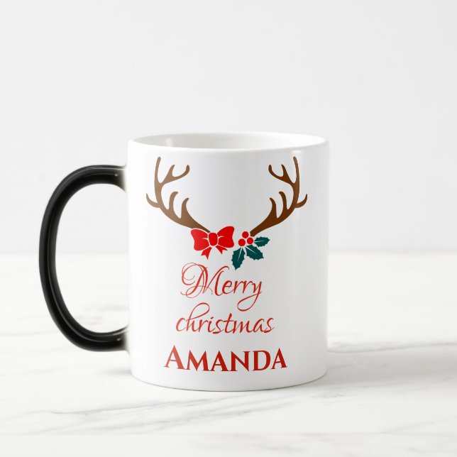 Mug Magic Reindeer - Joyeux Noël (Gauche)