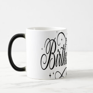 Mug Magic Reine d'anniversaire personnalisée pour un groupe