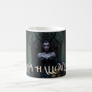Mug Magic Reine Démon Trônant à la Lumière des Chandelles