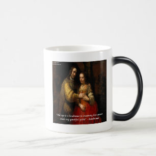 Mug Magic Rembrandt "La Mariée juive" & Célèbre citation