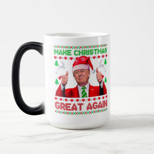 Mug Magic Rendre Noël super à nouveau drôle Noël Trump