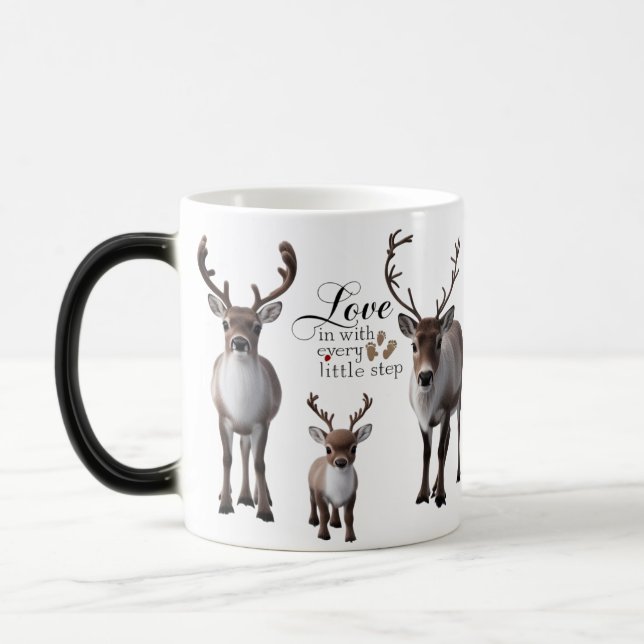 Mug Magic Renne de Silhouette Magique (Gauche)
