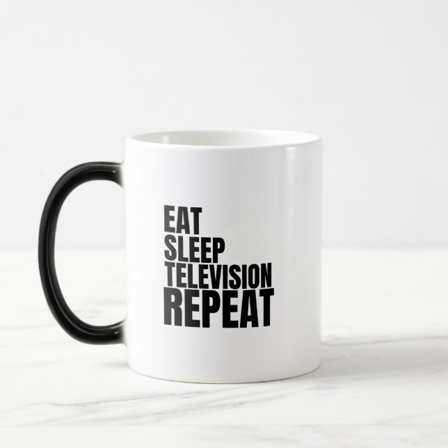 Mug Magic répéter la télévision en veille (Gauche)