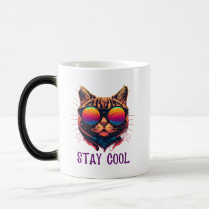 Mug Magic Restez cool avec notre chat dans les nuances