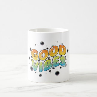 Mug Magic Rétro Années 90 Bonne ambiance Typographie graffit