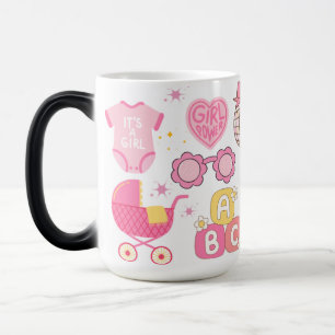 Mug Magic Retro Genre Reveal C'est une fille