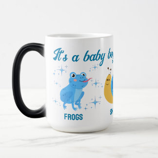 Mug Magic Retro Grenouilles et escargots Genre Reveal C'est