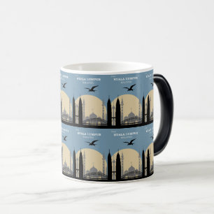 Mug Magic Retro Kuala Lumpur Voyage : City Skyline