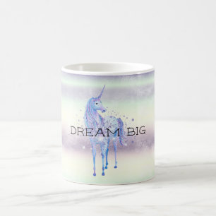 Mug Magic Rêve de Parties scintillant de la licorne blanche