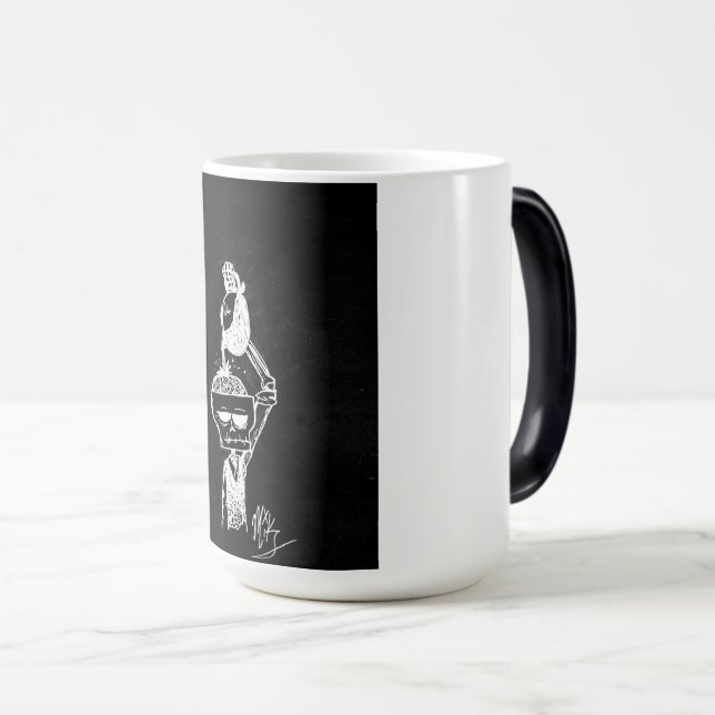 Mug Magic Réveille-moi (Devant droit)
