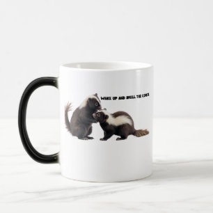 MUG MAGIC RÉVEILLEZ-VOUS ET RESPIREZ L'ODEUR DU CAFÉ