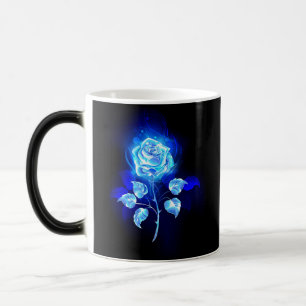 Mug Magic Rose bleu brûlant