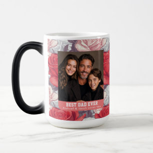 Mug Magic Rose Côtière Fleur Papa pour la première fois Phot