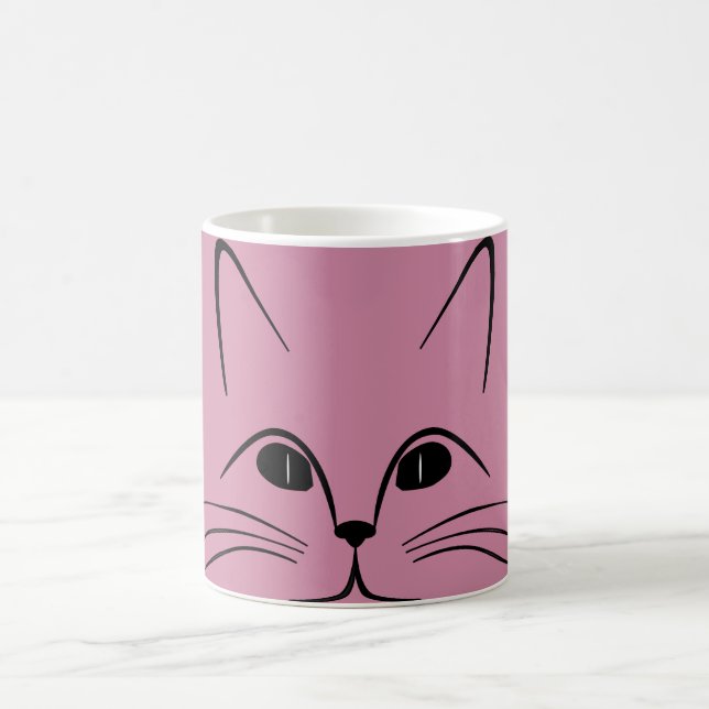 Mug Magic Rose de nez de chaton (Centre)