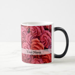 Mug Magic Roses à fleurs roses