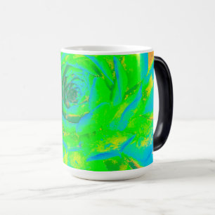 Mug Magic Rosette de Sedum Succulent Chartreuse Vert Citron