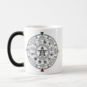 Mug Magic Roue des runes de Sabbats de zodiaque d'année