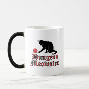 Mug Magic RPG Cat with Dice