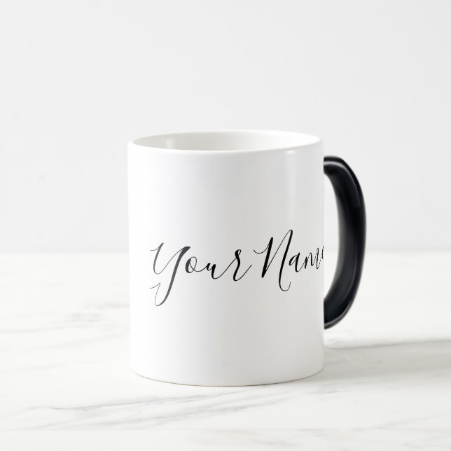 Mug Magic "Sagittaire personnalisé Signe zodiaque, nom, trai (Devant droit)