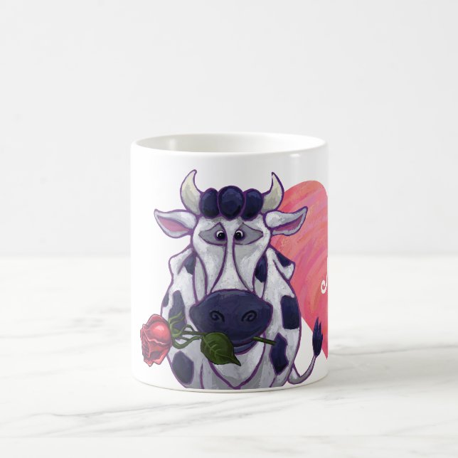 Mug Magic Saint Valentin de la vache (Centre)