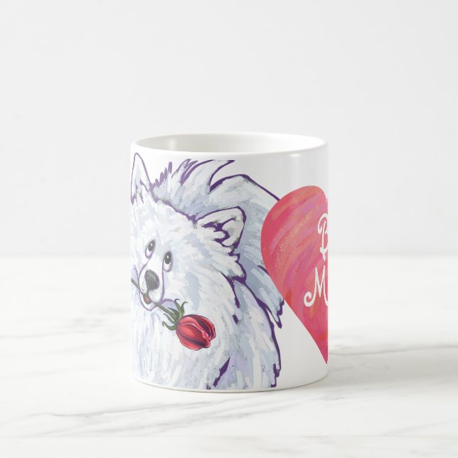 Mug Magic Saint Valentin Poméranie Blanche (Centre)
