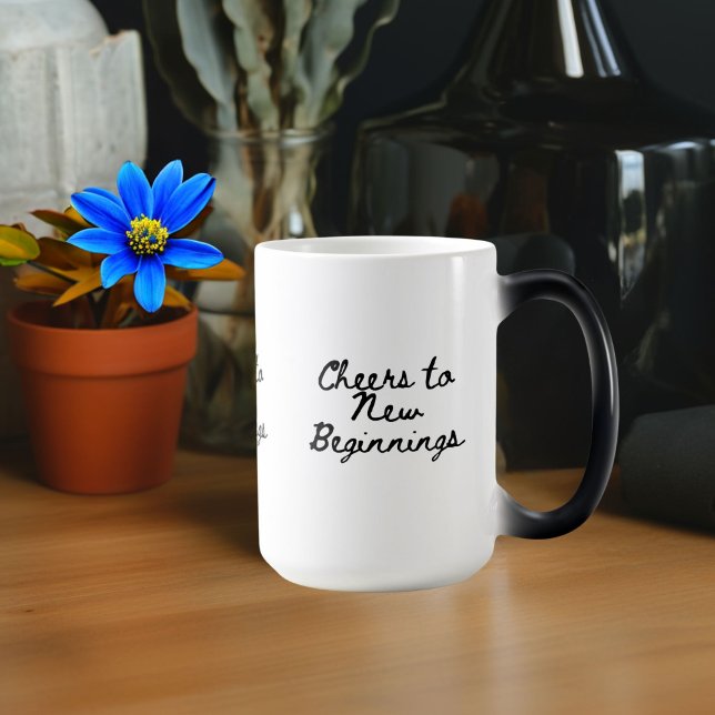 Mug Magic Salutations pour les nouveaux débuts (Créateur téléchargé)