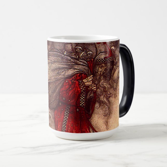Mug Magic Santa Claus Arthur Rackham (Devant droit)
