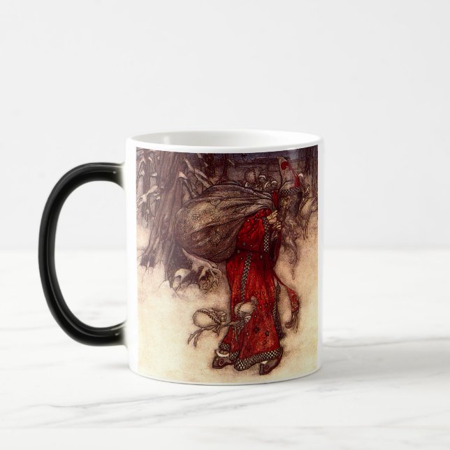 Mug Magic Santa Claus Arthur Rackham (Gauche)